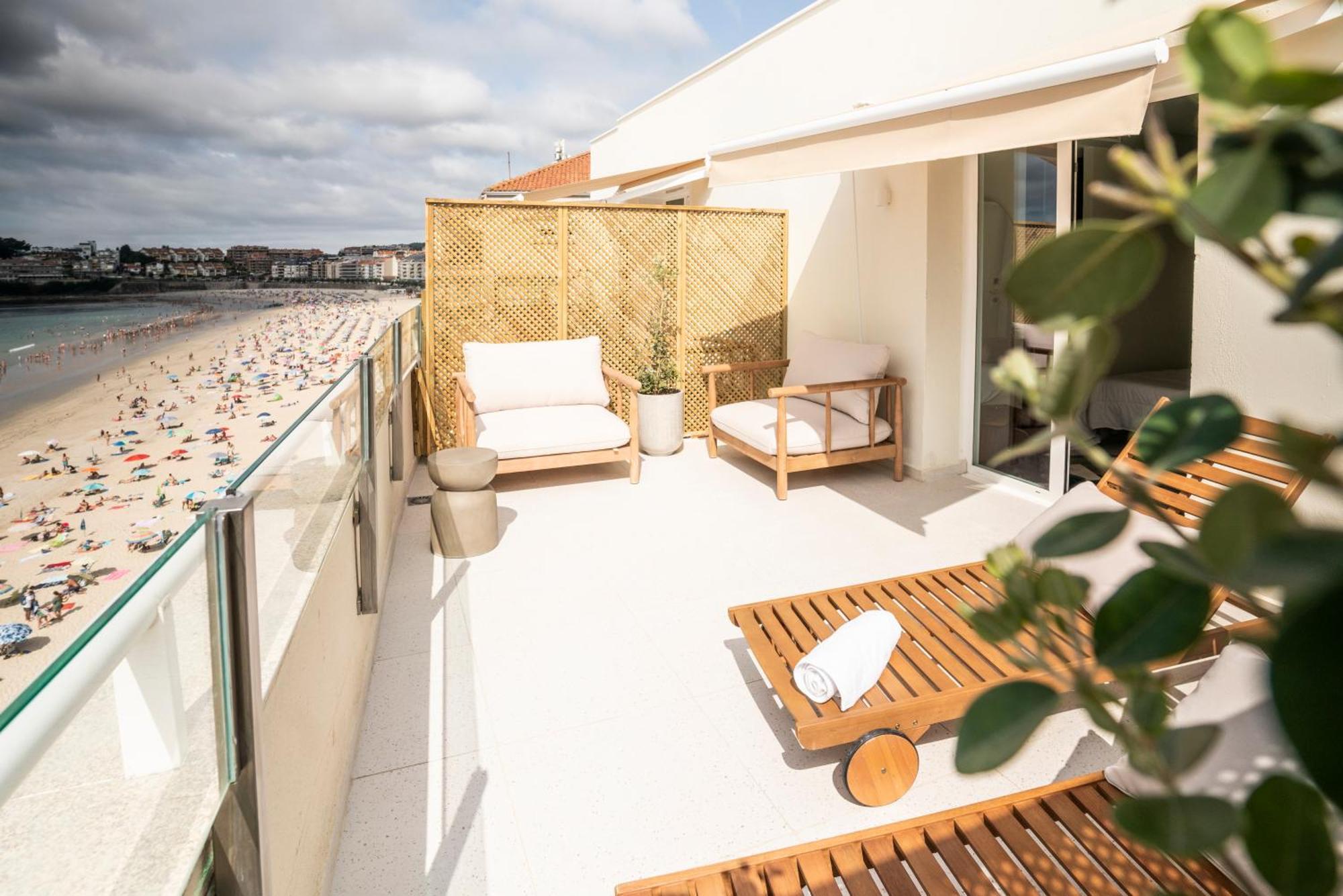 Готель Atlante Sanxenxo Boutique Екстер'єр фото